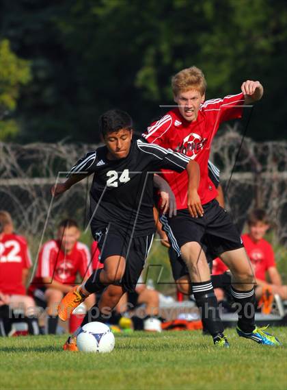 Thumbnail 2 in Fennville vs Hudsonville HomeSchoolers photogallery.