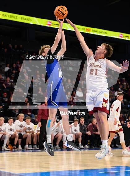 Thumbnail 3 in Merino vs. Denver Christian (CHSAA 2A Great 8) photogallery.