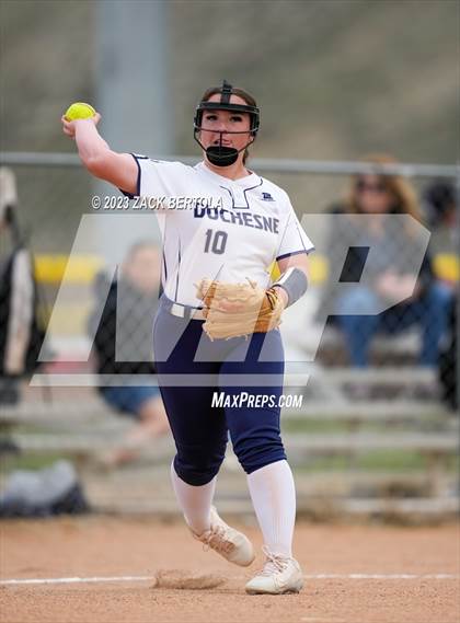 Thumbnail 1 in Duchesne vs. Monticello (UHSAA 2A First Round) photogallery.