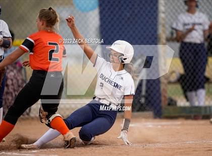 Thumbnail 3 in Duchesne vs. Monticello (UHSAA 2A First Round) photogallery.