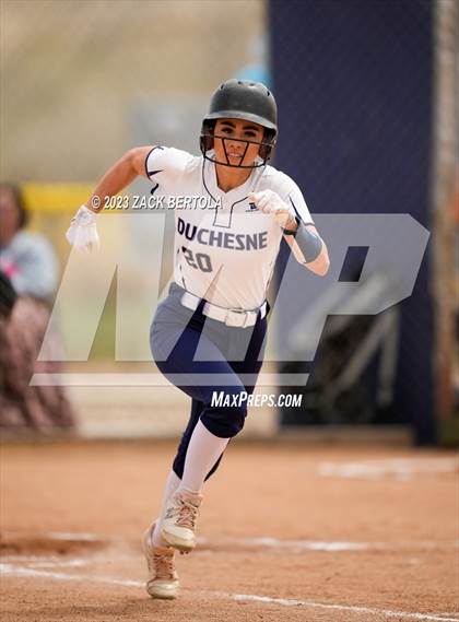 Thumbnail 3 in Duchesne vs. Monticello (UHSAA 2A First Round) photogallery.