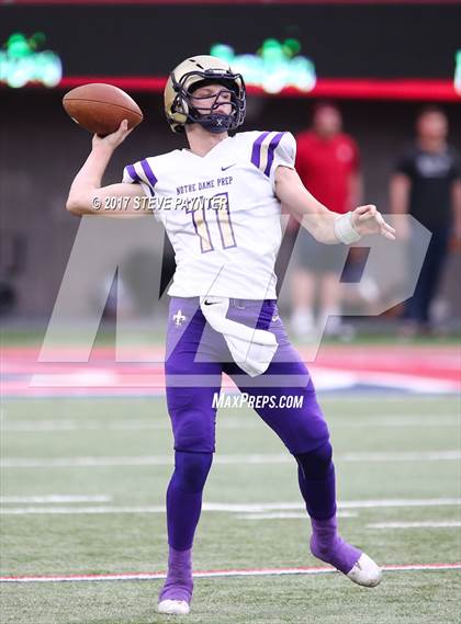 Thumbnail 3 in Notre Dame Prep vs. Centennial (AIA 5A Final) photogallery.