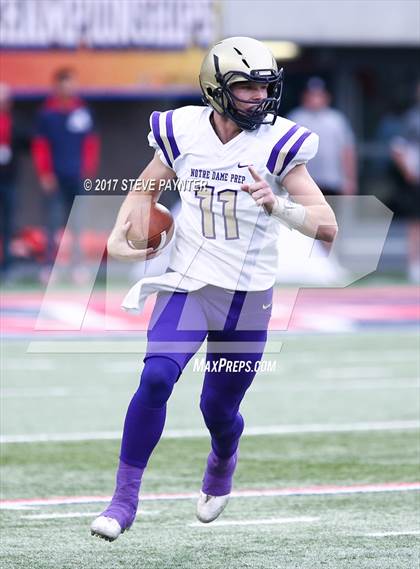 Thumbnail 2 in Notre Dame Prep vs. Centennial (AIA 5A Final) photogallery.