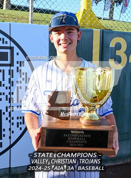 Thumbnail 3 in Yuma Catholic vs. Valley Christian (AIA 3A Final - Awards) photogallery.