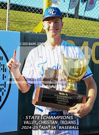 Thumbnail 2 in Yuma Catholic vs. Valley Christian (AIA 3A Final - Awards) photogallery.