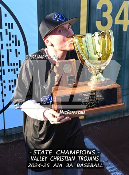 Thumbnail 2 in Yuma Catholic vs. Valley Christian (AIA 3A Final - Awards) photogallery.