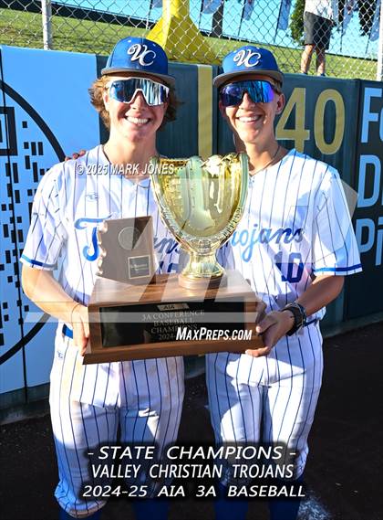 Thumbnail 3 in Yuma Catholic vs. Valley Christian (AIA 3A Final - Awards) photogallery.
