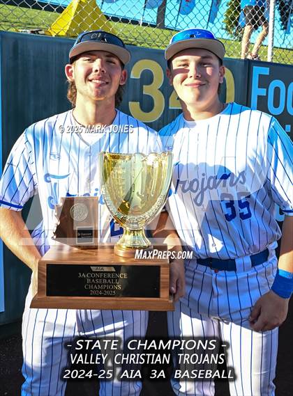 Thumbnail 3 in Yuma Catholic vs. Valley Christian (AIA 3A Final - Awards) photogallery.
