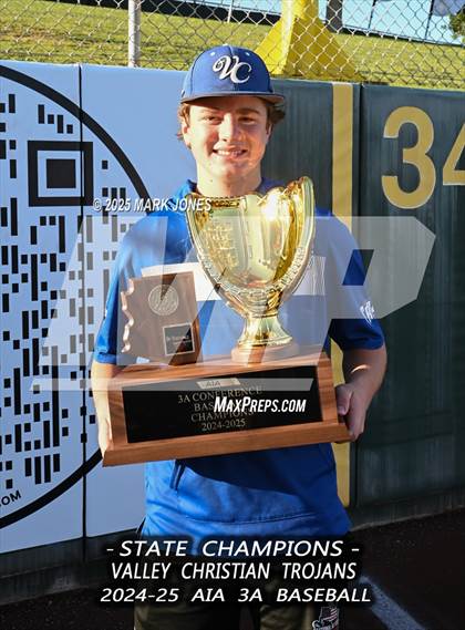 Thumbnail 3 in Yuma Catholic vs. Valley Christian (AIA 3A Final - Awards) photogallery.