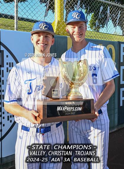 Thumbnail 2 in Yuma Catholic vs. Valley Christian (AIA 3A Final - Awards) photogallery.