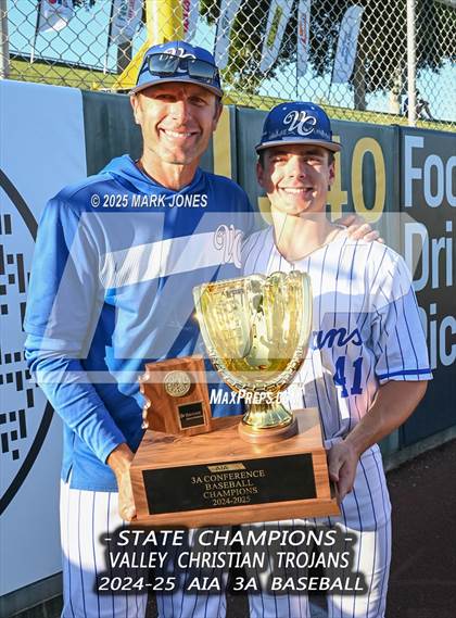 Thumbnail 1 in Yuma Catholic vs. Valley Christian (AIA 3A Final - Awards) photogallery.