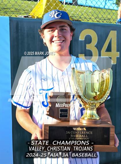 Thumbnail 3 in Yuma Catholic vs. Valley Christian (AIA 3A Final - Awards) photogallery.