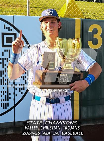 Thumbnail 3 in Yuma Catholic vs. Valley Christian (AIA 3A Final - Awards) photogallery.