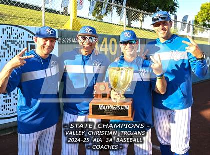 Thumbnail 2 in Yuma Catholic vs. Valley Christian (AIA 3A Final - Awards) photogallery.