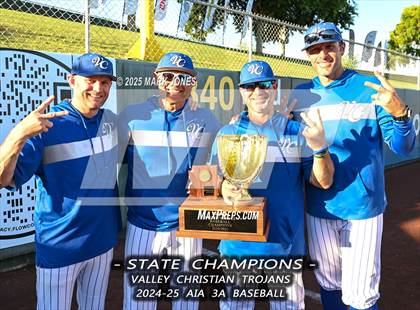 Thumbnail 3 in Yuma Catholic vs. Valley Christian (AIA 3A Final - Awards) photogallery.