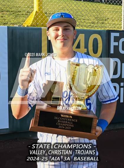 Thumbnail 2 in Yuma Catholic vs. Valley Christian (AIA 3A Final - Awards) photogallery.