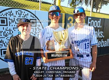 Thumbnail 1 in Yuma Catholic vs. Valley Christian (AIA 3A Final - Awards) photogallery.