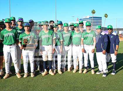 Thumbnail 3 in Yuma Catholic vs. Valley Christian (AIA 3A Final - Awards) photogallery.