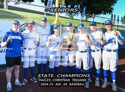 Thumbnail 1 in Yuma Catholic vs. Valley Christian (AIA 3A Final - Awards) photogallery.