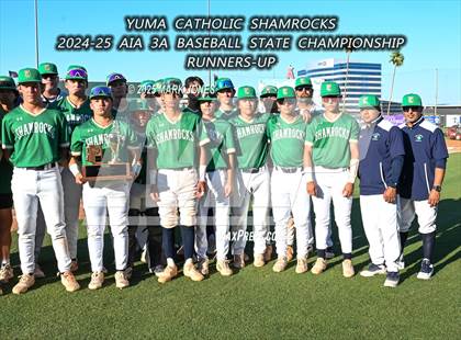 Thumbnail 1 in Yuma Catholic vs. Valley Christian (AIA 3A Final - Awards) photogallery.