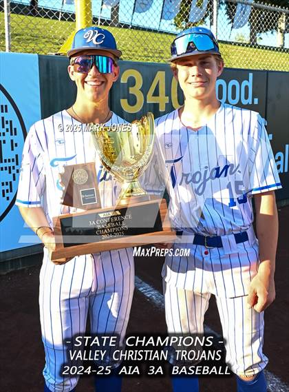 Thumbnail 3 in Yuma Catholic vs. Valley Christian (AIA 3A Final - Awards) photogallery.