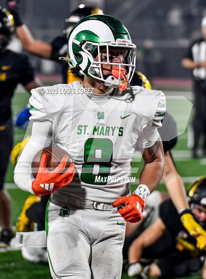 Thumbnail 3 in St. Mary's @ Bakersfield Christian (CIF DIV 2AA Final) photogallery.