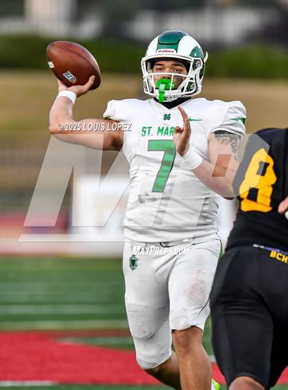 Thumbnail 2 in St. Mary's @ Bakersfield Christian (CIF DIV 2AA Final) photogallery.