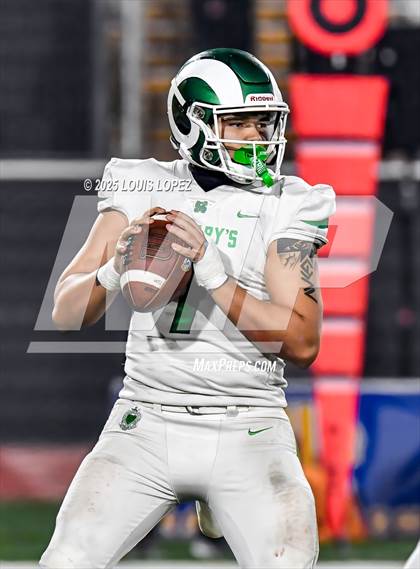 Thumbnail 2 in St. Mary's @ Bakersfield Christian (CIF DIV 2AA Final) photogallery.