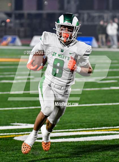 Thumbnail 2 in St. Mary's @ Bakersfield Christian (CIF DIV 2AA Final) photogallery.