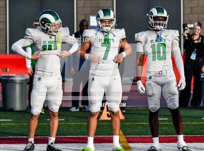 Thumbnail 1 in St. Mary's @ Bakersfield Christian (CIF DIV 2AA Final) photogallery.