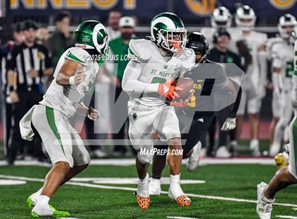 Thumbnail 2 in St. Mary's @ Bakersfield Christian (CIF DIV 2AA Final) photogallery.