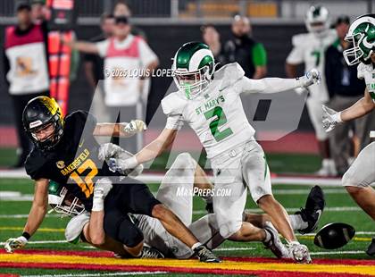 Thumbnail 1 in St. Mary's @ Bakersfield Christian (CIF DIV 2AA Final) photogallery.