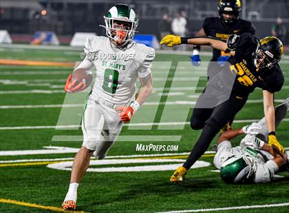 Thumbnail 3 in St. Mary's @ Bakersfield Christian (CIF DIV 2AA Final) photogallery.