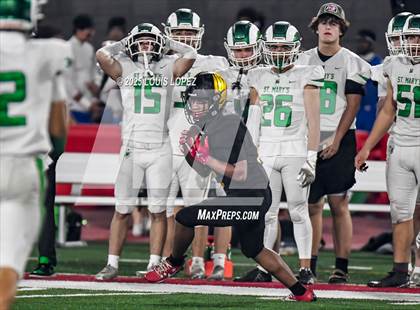 Thumbnail 3 in St. Mary's @ Bakersfield Christian (CIF DIV 2AA Final) photogallery.