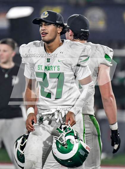 Thumbnail 1 in St. Mary's @ Bakersfield Christian (CIF DIV 2AA Final) photogallery.