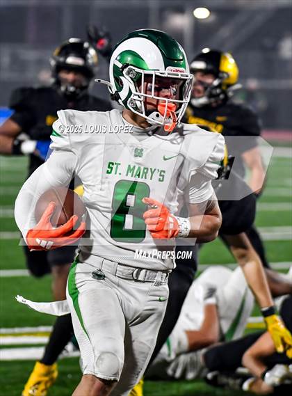 Thumbnail 2 in St. Mary's @ Bakersfield Christian (CIF DIV 2AA Final) photogallery.