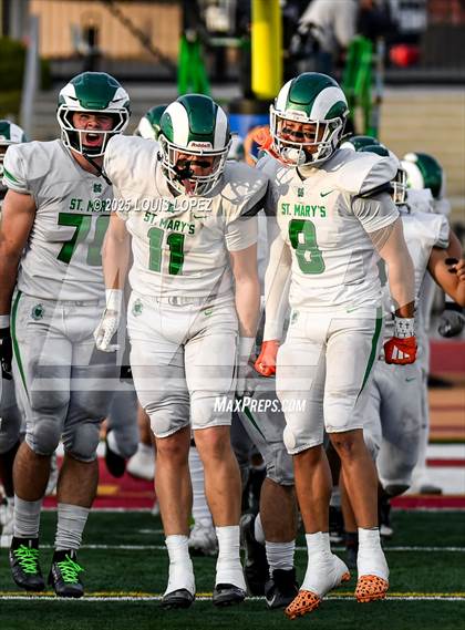 Thumbnail 2 in St. Mary's @ Bakersfield Christian (CIF DIV 2AA Final) photogallery.