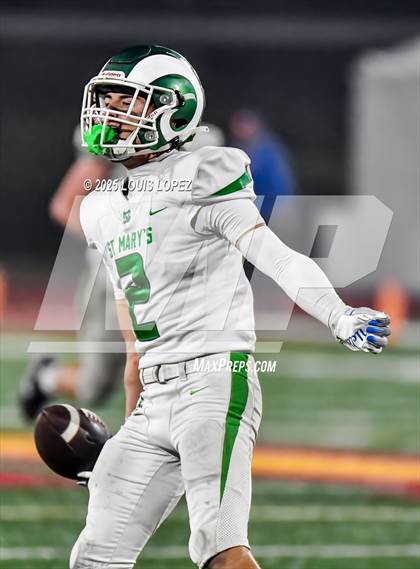 Thumbnail 1 in St. Mary's @ Bakersfield Christian (CIF DIV 2AA Final) photogallery.