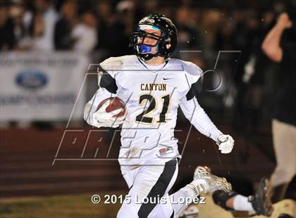 Thumbnail 1 in Brea Olinda vs. Canyon (CIF SS Southern Division Final) photogallery.
