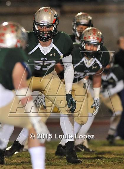 Thumbnail 2 in Brea Olinda vs. Canyon (CIF SS Southern Division Final) photogallery.