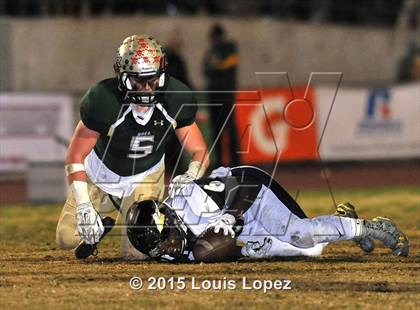 Thumbnail 2 in Brea Olinda vs. Canyon (CIF SS Southern Division Final) photogallery.