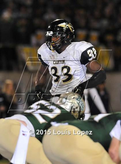 Thumbnail 2 in Brea Olinda vs. Canyon (CIF SS Southern Division Final) photogallery.
