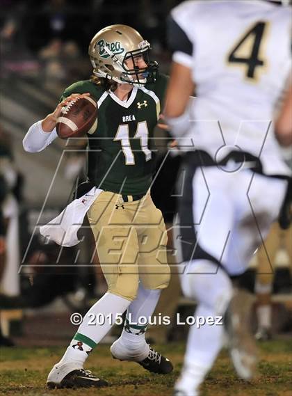 Thumbnail 3 in Brea Olinda vs. Canyon (CIF SS Southern Division Final) photogallery.