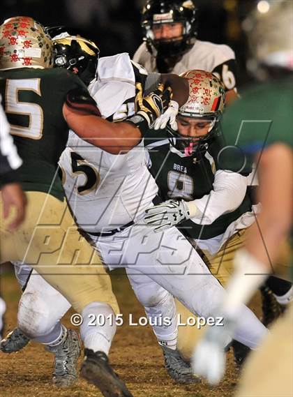 Thumbnail 3 in Brea Olinda vs. Canyon (CIF SS Southern Division Final) photogallery.