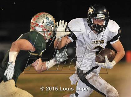 Thumbnail 2 in Brea Olinda vs. Canyon (CIF SS Southern Division Final) photogallery.