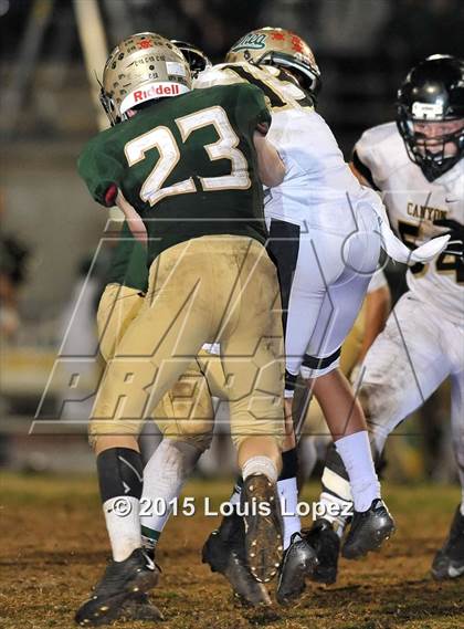 Thumbnail 3 in Brea Olinda vs. Canyon (CIF SS Southern Division Final) photogallery.