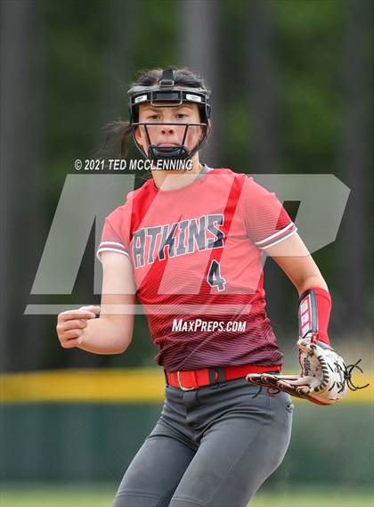 Thumbnail 2 in Mayflower vs Atkins (AAA 3A Regional semifinal) photogallery.