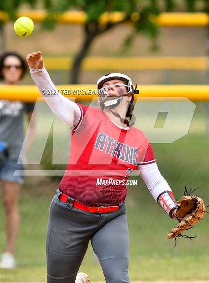Thumbnail 1 in Mayflower vs Atkins (AAA 3A Regional semifinal) photogallery.