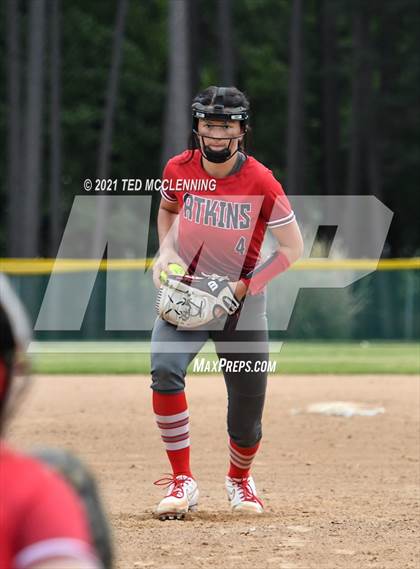 Thumbnail 2 in Mayflower vs Atkins (AAA 3A Regional semifinal) photogallery.