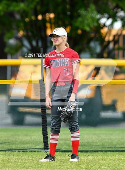 Thumbnail 3 in Mayflower vs Atkins (AAA 3A Regional semifinal) photogallery.